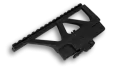 Быстросъемный боковой кронштейн ARKON с планкой weaver на Сайга/АК